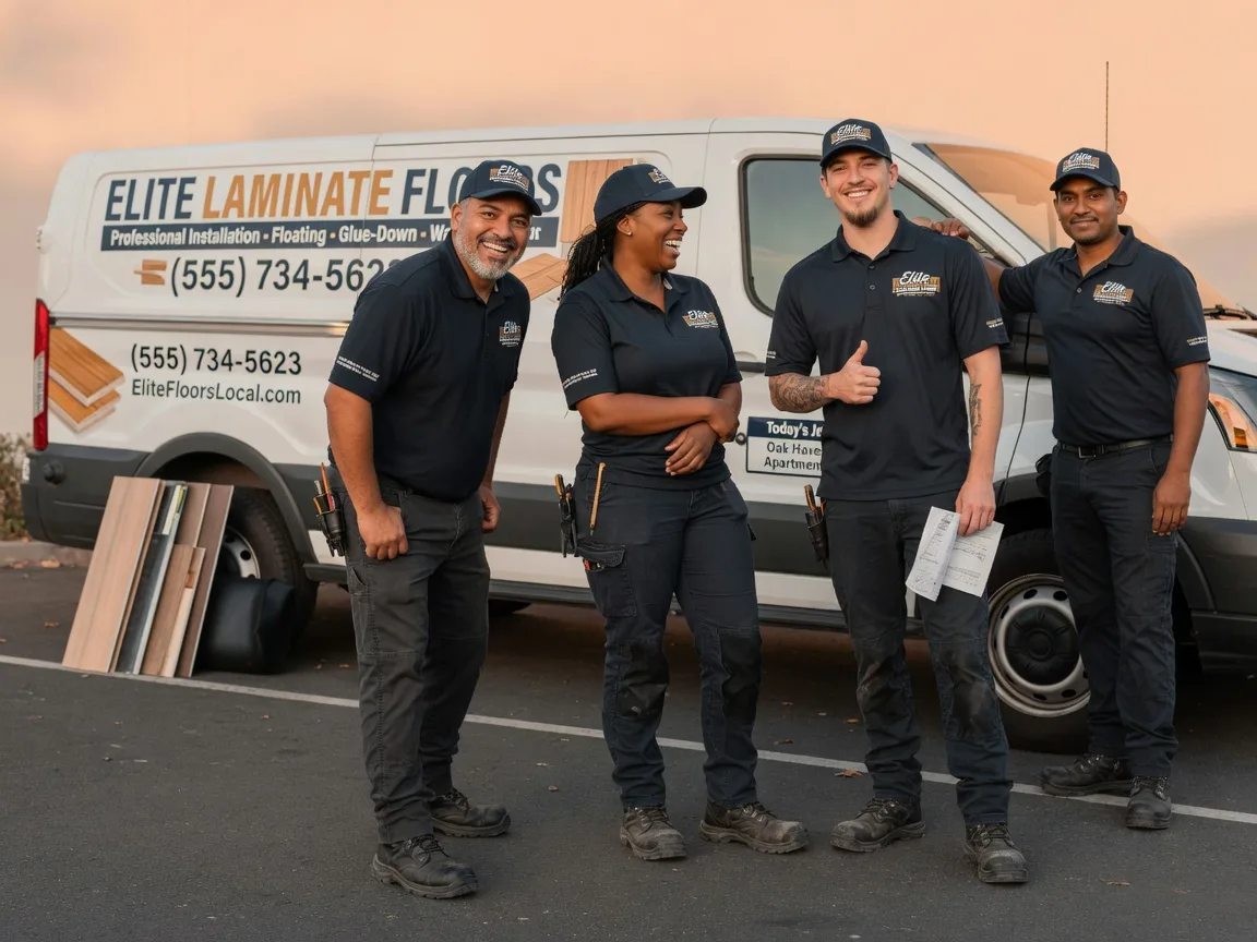 Laminate flooring installation company in Webster, WI